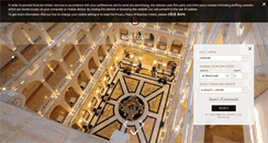 Desktop Screenshot of boscolohotels.com